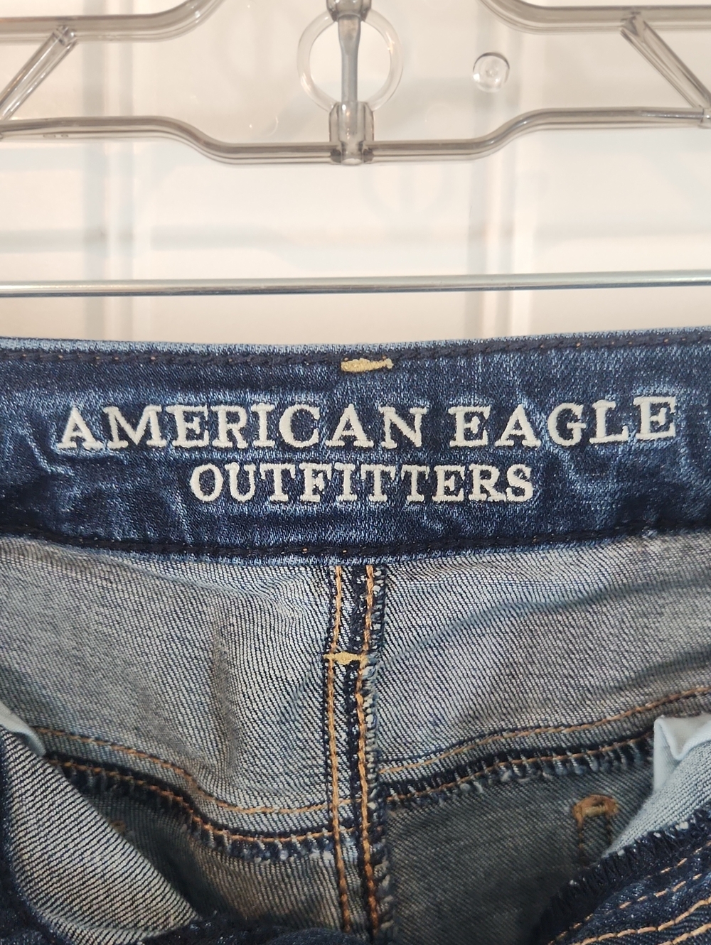 American Eagle Super Stretch Jegging Jeans Size 2 Long - Picture 4 of 6
